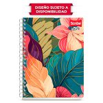 Cuaderno Forma Francesa Scribe Natural Cuadro Grande 100 hojas
