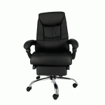 Silla Ejecutiva Techni Mobili Ergo Style / Polipiel / Negro