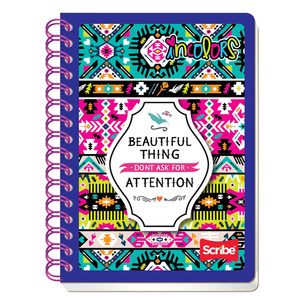 Cuaderno Forma Francesa Scribe Incolors Cuadro Chico 100 hojas