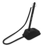 Plumas para Mostrador Azor Pin Point Holder / Punto fino / Tinta negra / 3 piezas más base