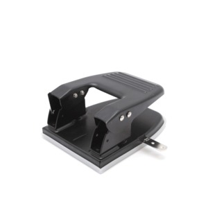 Perforadora Office Depot / 2 orificios / Negro