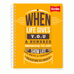 Cuaderno Profesional Scribe Smile Cuadro Chico 100 hojas