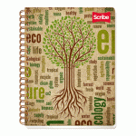Cuaderno Profesional Scribe Ecológico Cuadro Chico 100 hojas