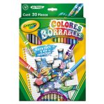 Lápices de Colores Borrables Redondos Crayola / 20 piezas