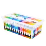 Caja de Plástico Quadrum Colours Kis / 6 litros