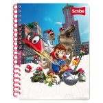 Cuaderno Profesional Scribe Mario Bros Raya 100 hojas