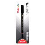 Plumón de Doble Punta Pentel Arts Twin Negro