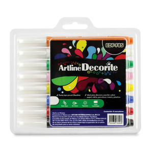 Marcadores Multiusos Artline Decorite 8 piezas