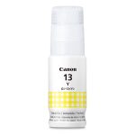 Botella de Tinta Canon GI-13 / 4686C001AA / Amarillo / 3500 páginas / PIXMA G510 Y G610