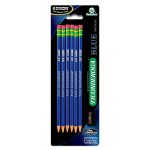 Lápices Dixon Ticonderoga Grado 2 más Sacapuntas 6 piezas
