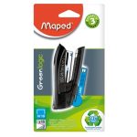 Engrapadora Pocket Maped Green Logic Negro