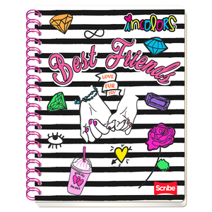 Cuaderno Profesional Scribe Incolors Cuadro Grande 100 hojas
