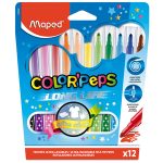 Marcadores Lavables Color´Peps Maped / 12 piezas