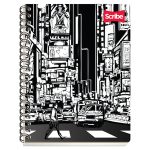 Cuaderno Profesional Scribe InBlack Cuadro Chico 100 hojas
