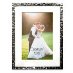 Marco para Fotos Fiorum Vertical Plástico 10 x 15 cm Plata