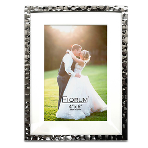 Marco para Fotos Fiorum Vertical Plástico 10 x 15 cm Plata