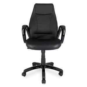 Silla Ejecutiva Office Depot Caine / Polipiel / Negro