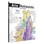 Libro Antiestrés para Colorear Disney El Poder de las Chicas 64 páginas