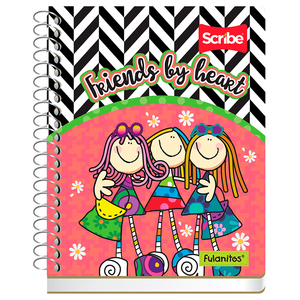Cuaderno Pocket Fulanitos Raya 100 hojas