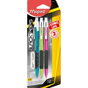 Portaminas Maped Long Life 0.5 mm 3 piezas